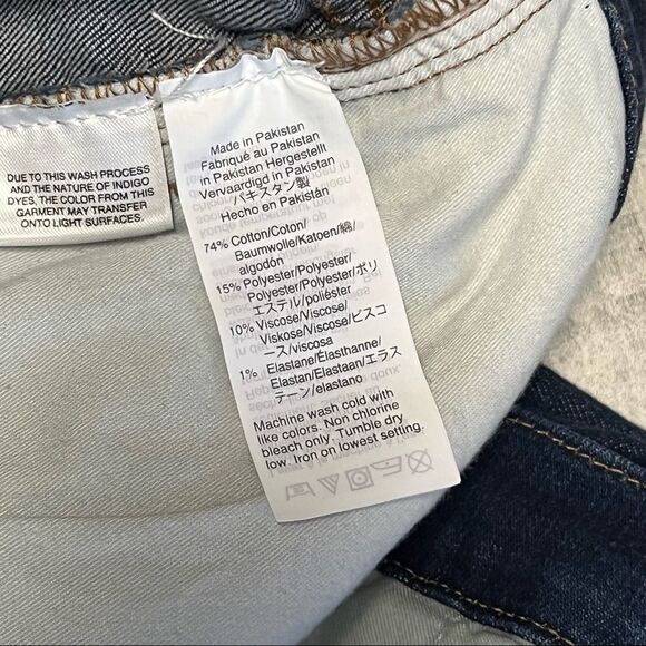 Madewell 9" Mid-Rise Skinny Denim Magic Stretch Jean in Wash L9933 Size 37 - Picture 13 of 13